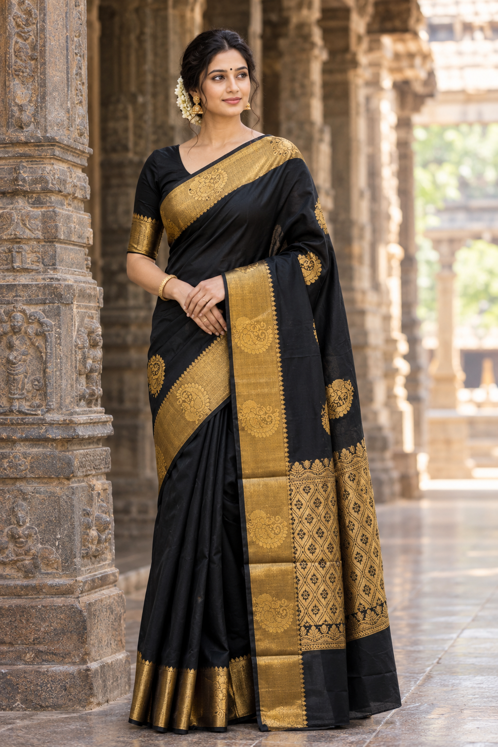Chanderi Kuppadam Rich Silk Cotton Sarees-       [Available in 11 different combos]