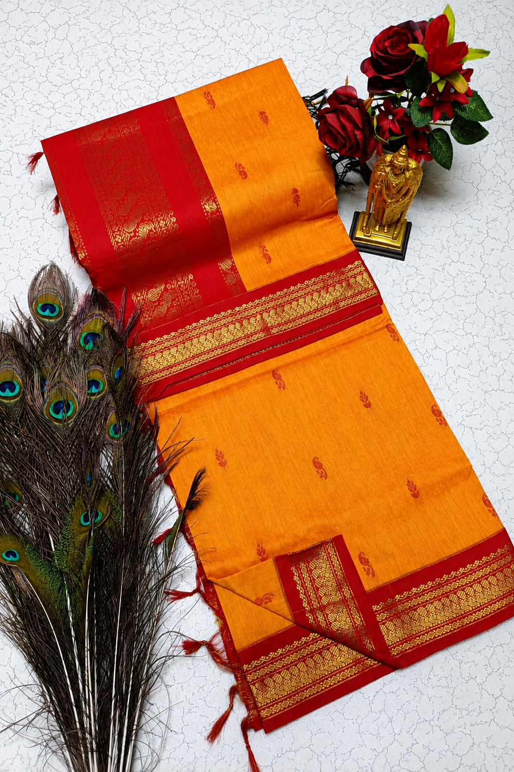 Kalyani cotton saree/Lata Gadwal Paithani