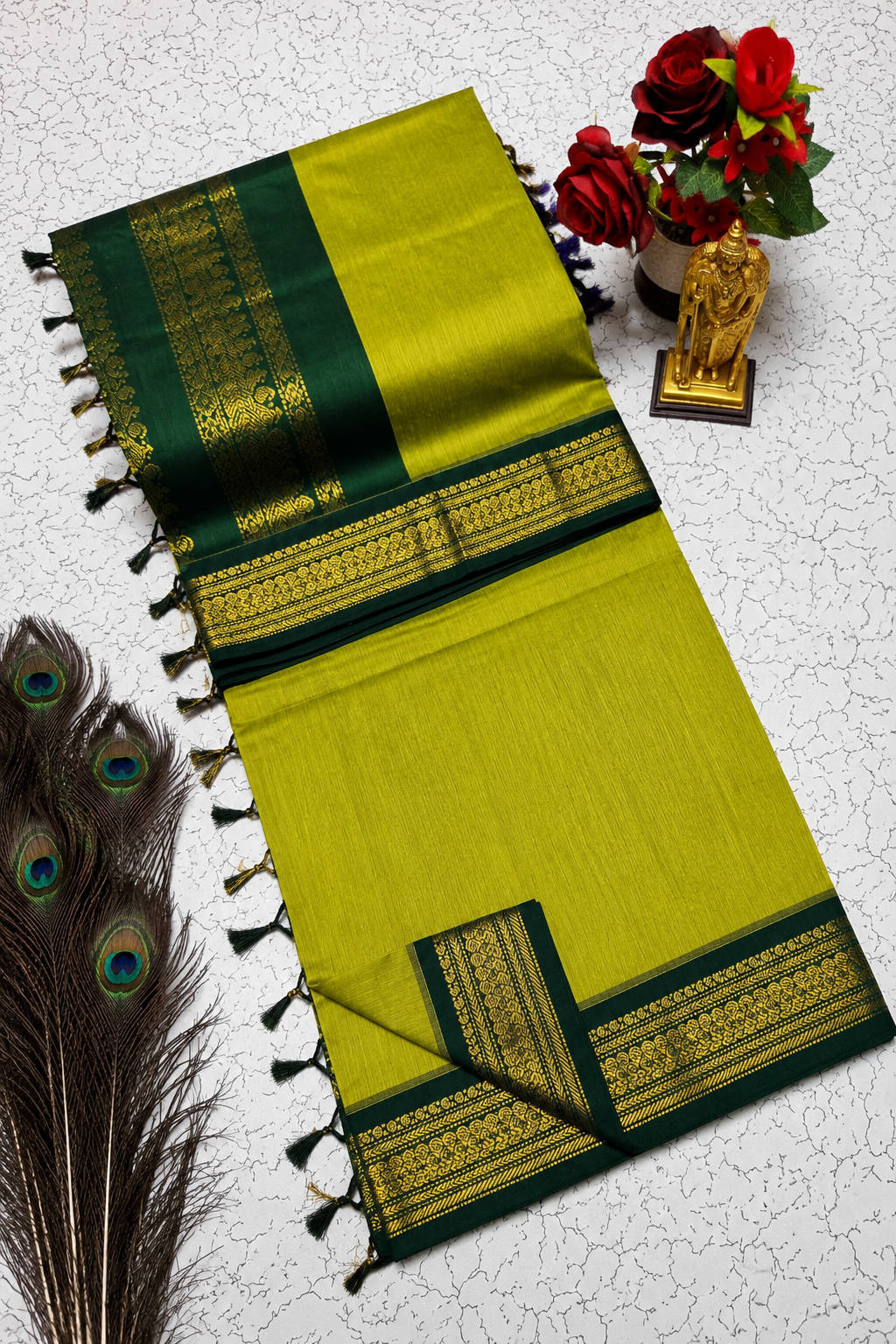 Kalyani cotton saree/Lata Gadwal Paithani