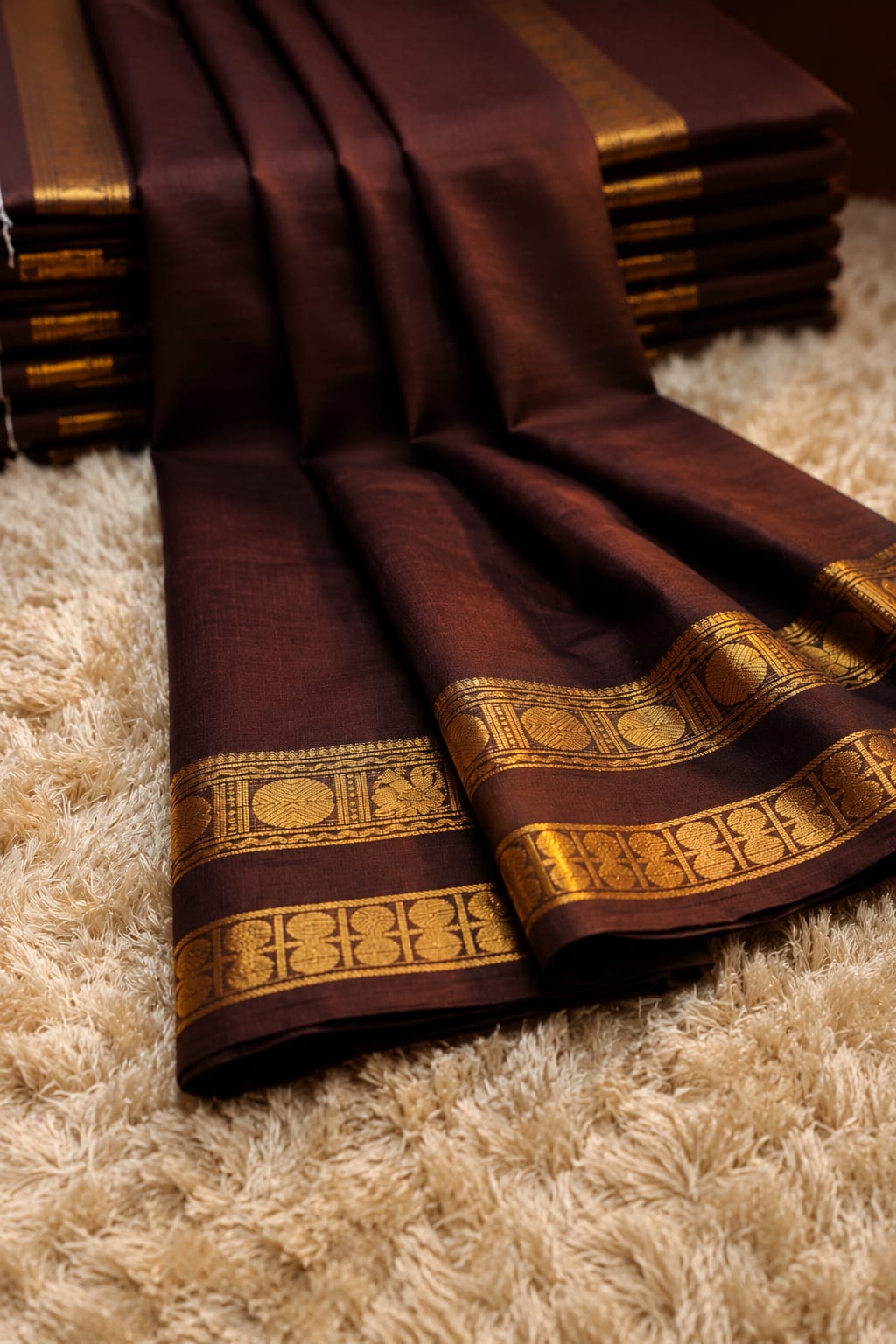 Kanchi cotton saree
