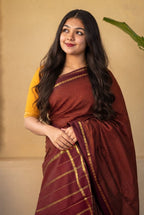 Arani checked cotton sarees