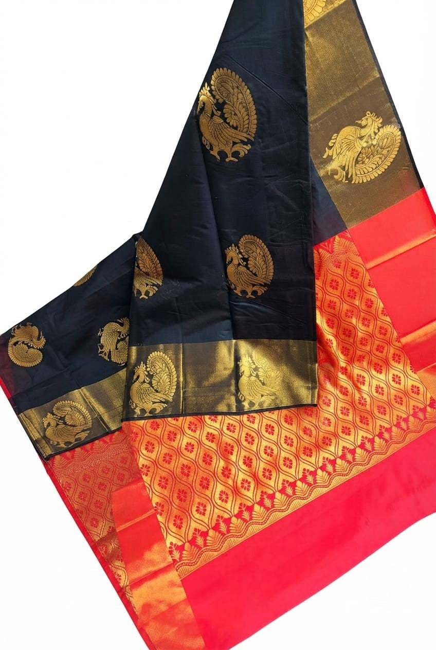 Chanderi Kuppadam Rich Silk Cotton Sarees