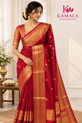 Navaratri collection- RED  (3 Sarees)