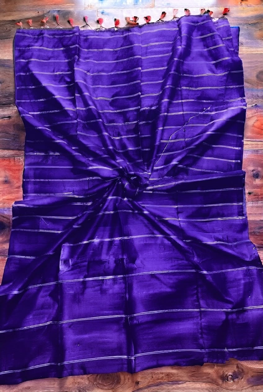 Pure Premium Khadi Cotton Sarees---                     [Available in 10 different shades]