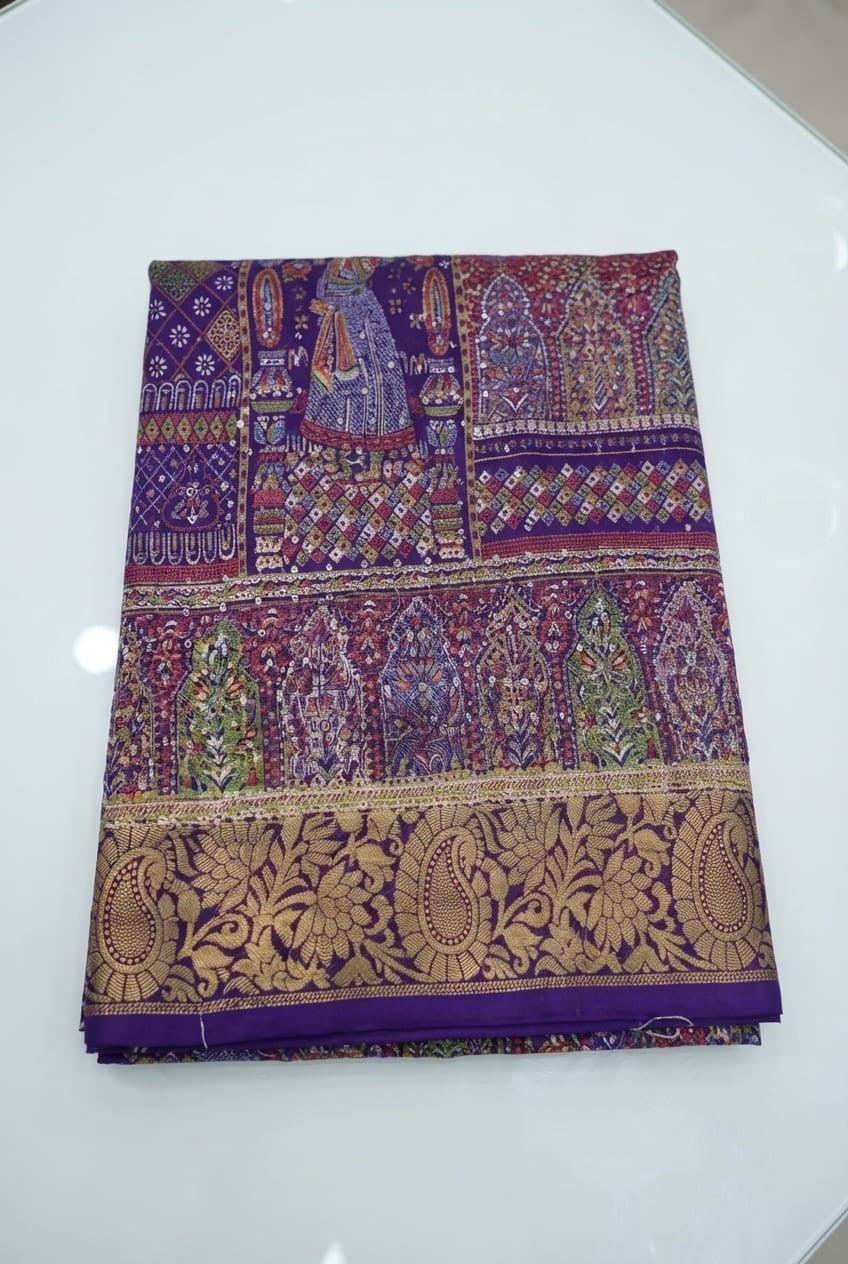 Viscose Pashima sarees---               [Available in 6 colors]