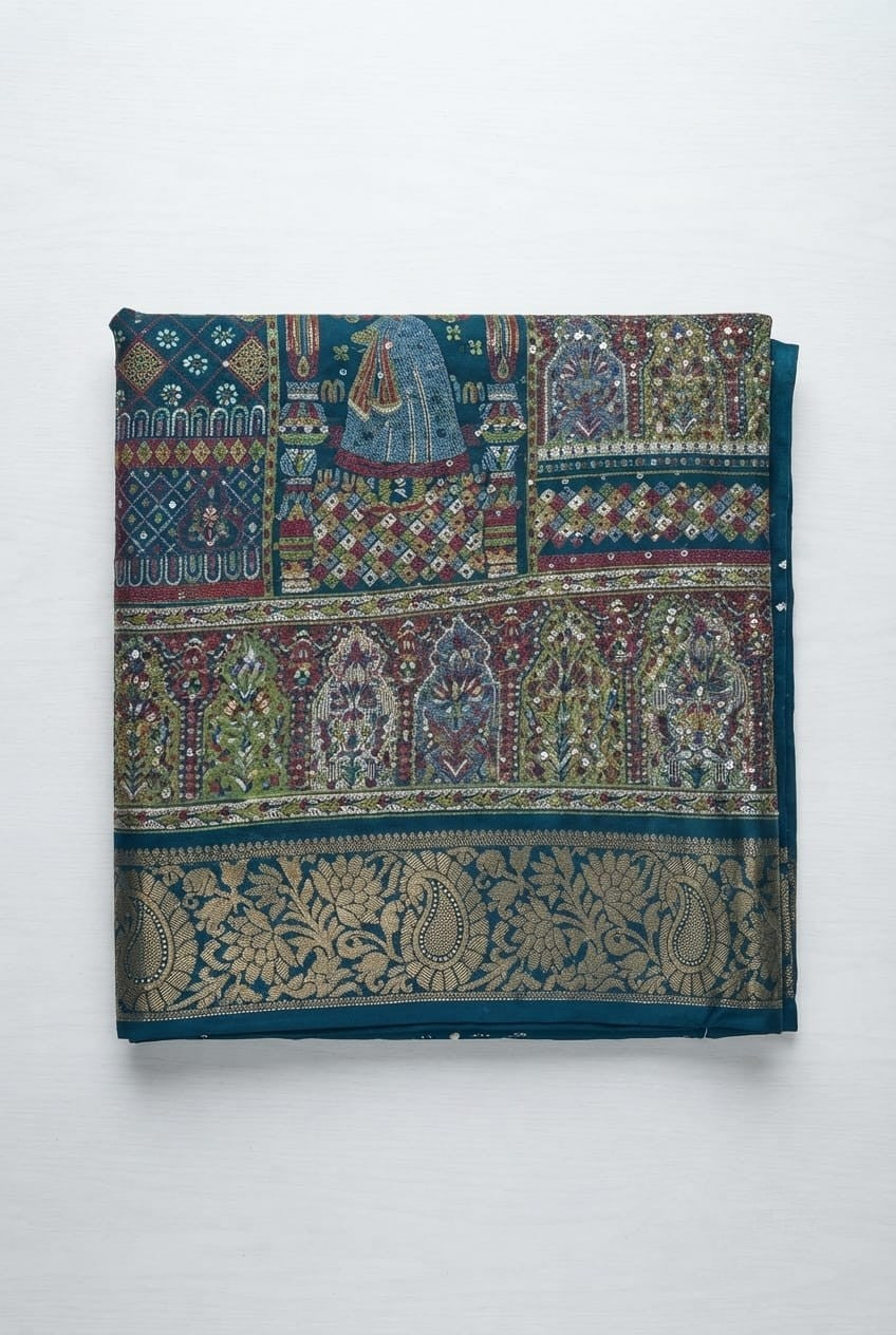 Viscose Pashima sarees---               [Available in 6 colors]