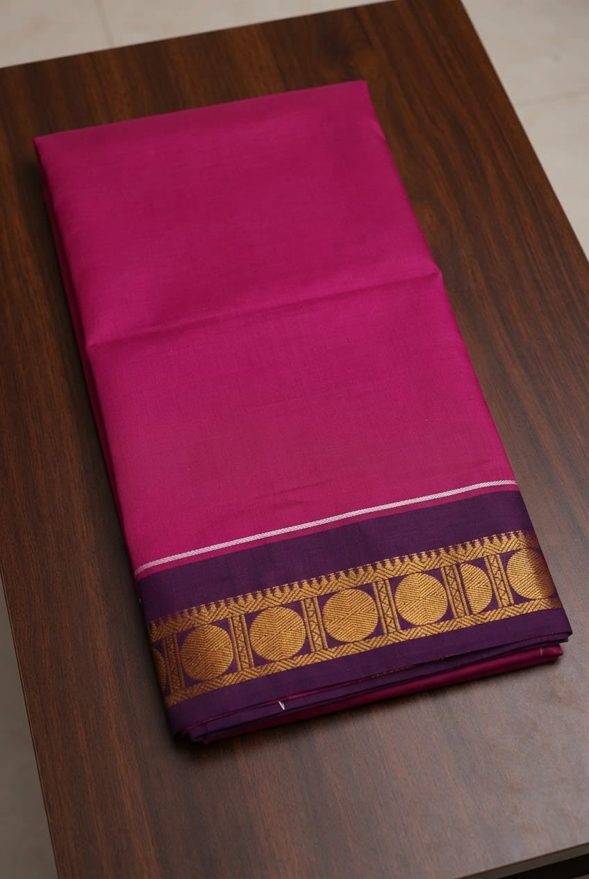 Pure Chettinad Cotton Sarees---             [Available in more than 15 combinations]