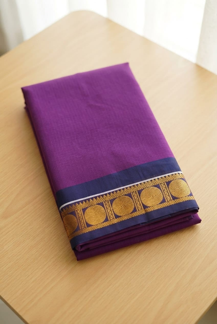 Pure Chettinad Cotton Sarees---             [Available in more than 15 combinations]
