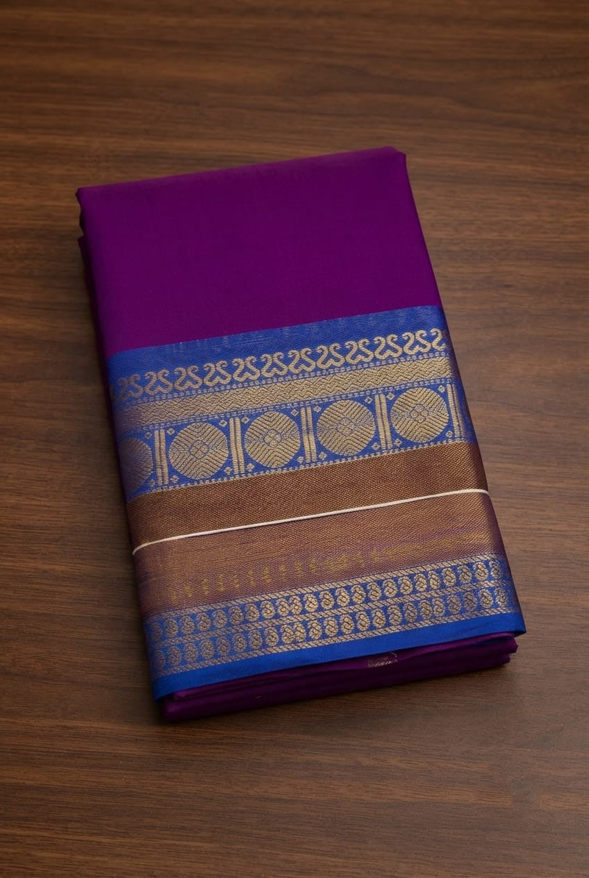 Pure Chettinad Cotton Sarees---             [Available in more than 15 combinations]