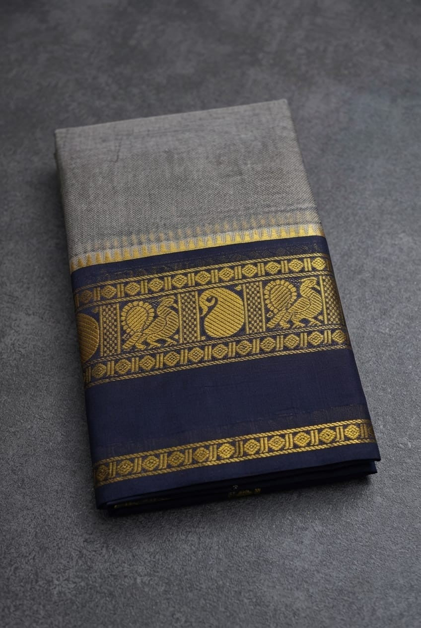 Pure Chettinad Cotton Sarees---             [Available in more than 15 combinations]