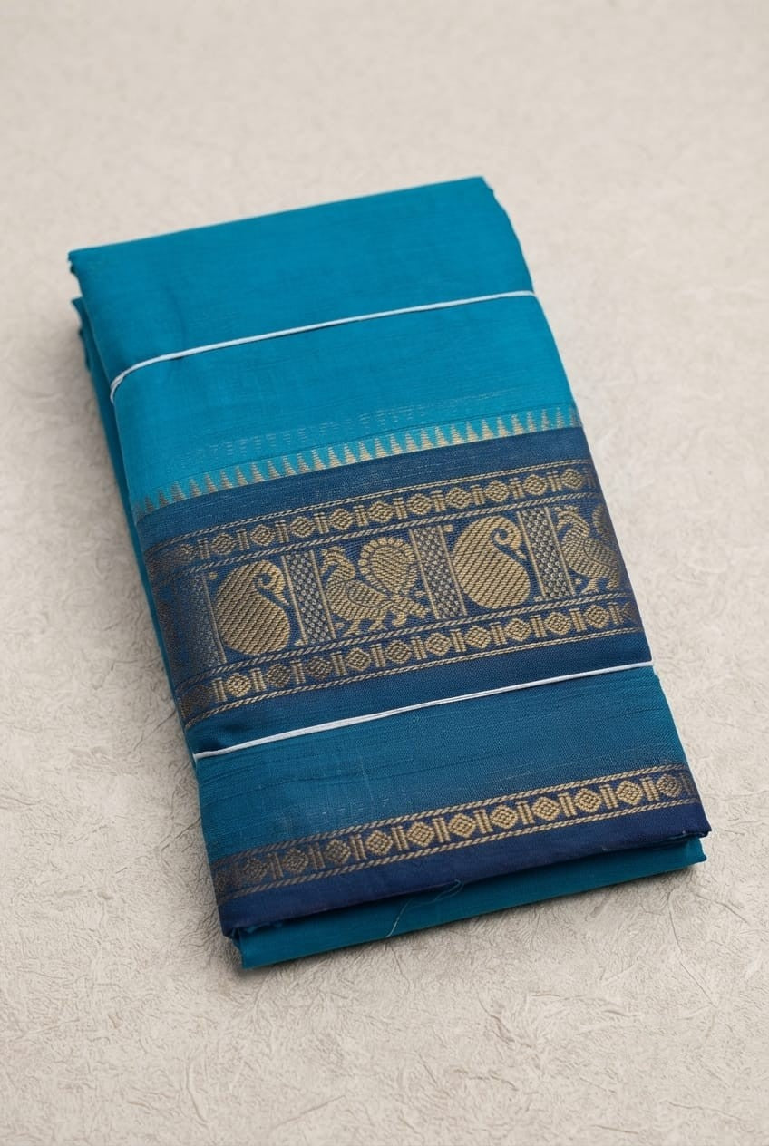 Pure Chettinad Cotton Sarees---             [Available in more than 15 combinations]