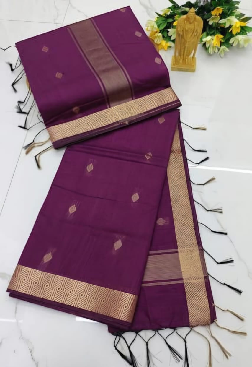 Cotton silk  sarees