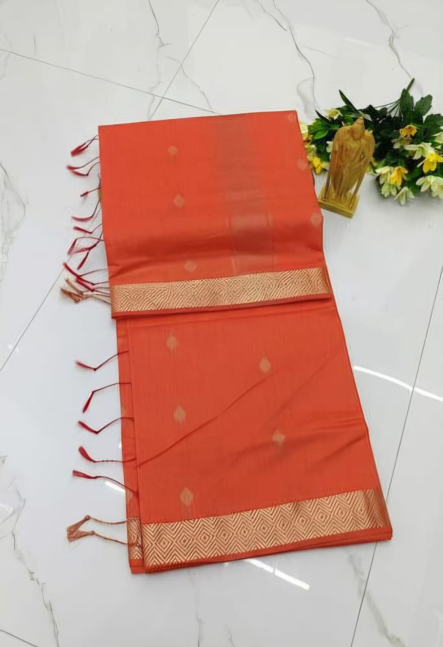 Cotton silk  sarees