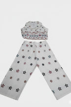 Floral Embroidered Cotton Co-ord Set