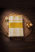 Classic Gold Kasavu Saree with Wide Border