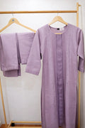 Lavender 3-Piece Kurtha Set