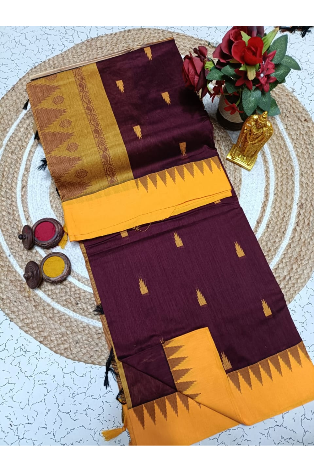 Kalyani cotton saree/Lata Gadwal Paithani